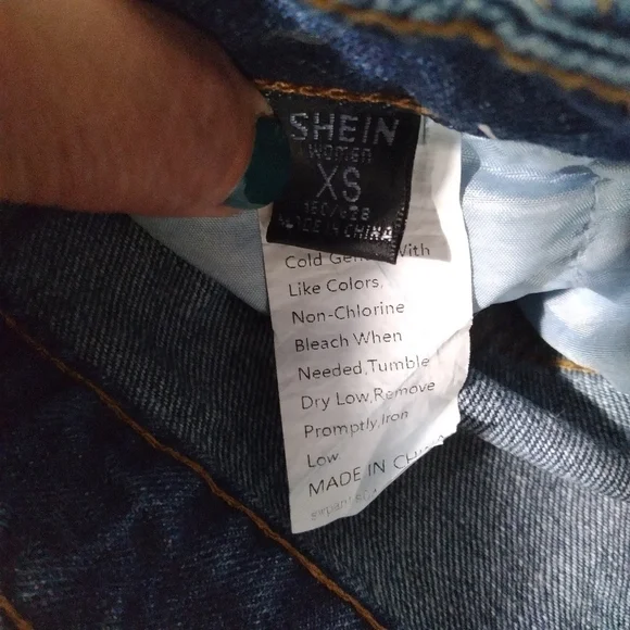 High waist wake cargo baggy Jeans - Picture 6 of 10